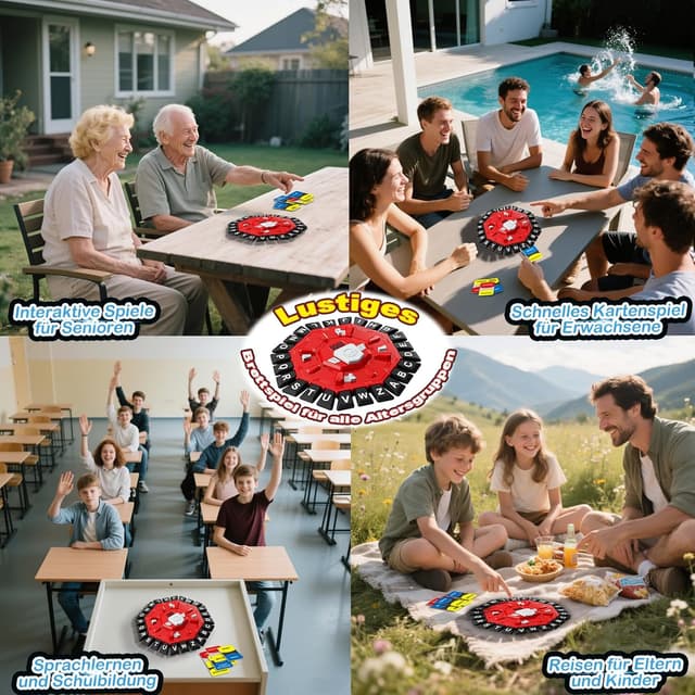 Thumbnail 6 de Wortspiel Brettspiele 2 Modi 24 Tasten