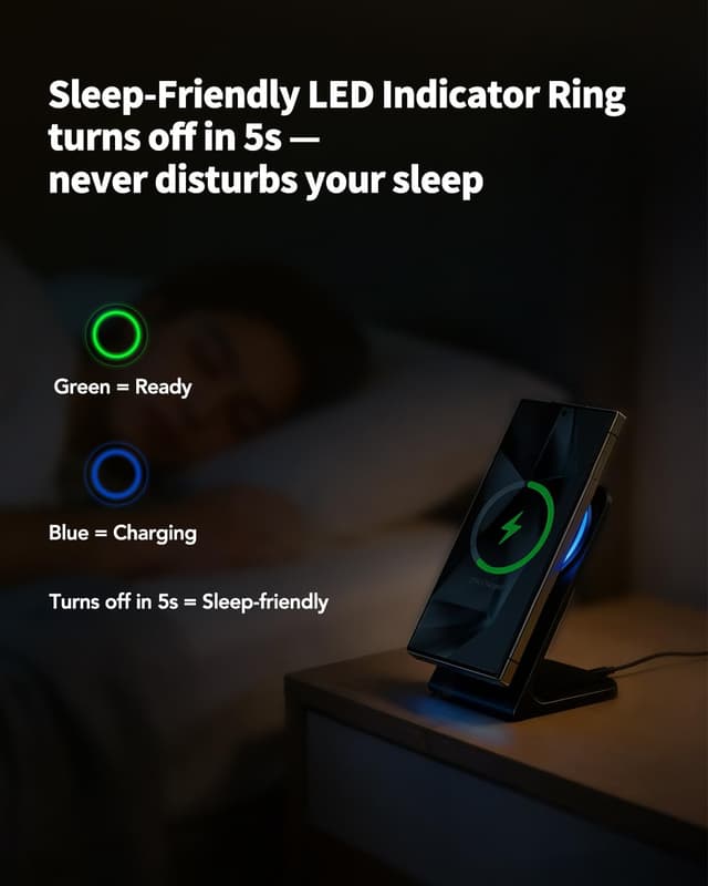 Detalle 2 de MagSafe Charger Stand 15W Magnetic Wireless Charger