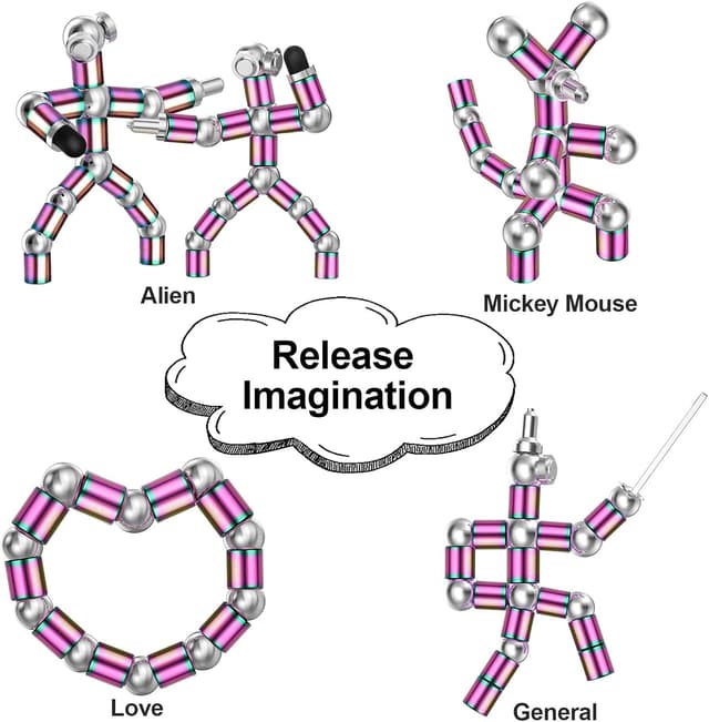 Detalle 2 de OSDUE Magnetic Fidget Pen Stressabbau