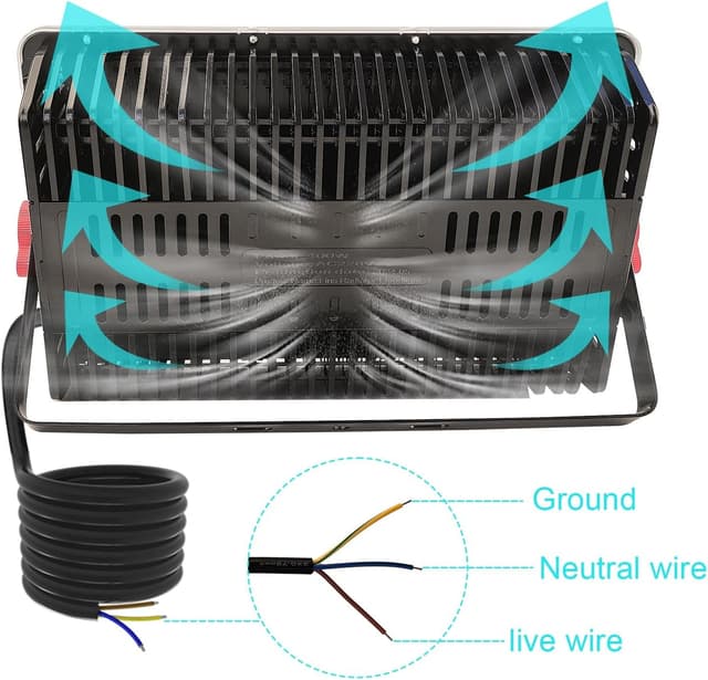 Thumbnail 5 de CREATESTAR Focos LED Exterior 400W