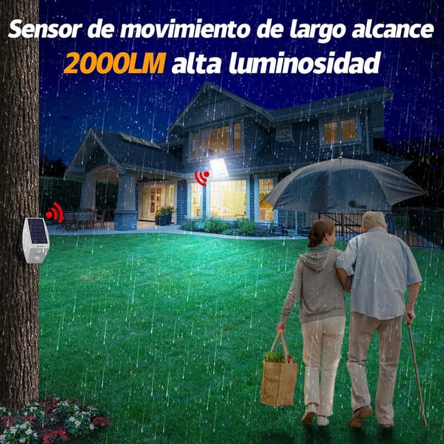 Thumbnail 1 de intelamp Focos Solares LED 12000mAh 2000LM