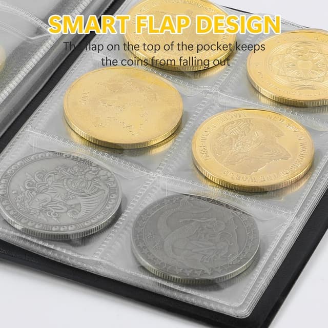 Thumbnail 5 de Album monete Vicloon 60 tasche 45x45 mm
