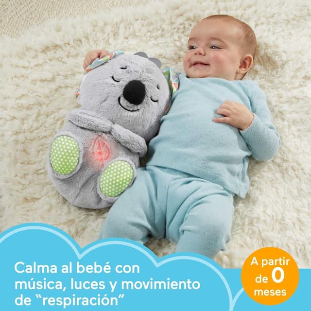 Thumbnail 1 de Fisher-Price Koala Hora de Dormir, peluche suave para bebés 🐨