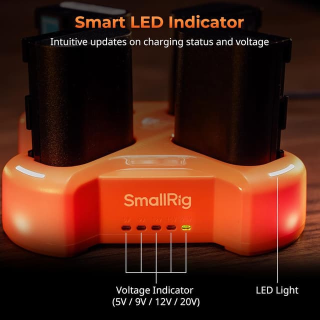 Thumbnail 4 de SMALLRIG 4-Channel LP-E6NH 60W Charger