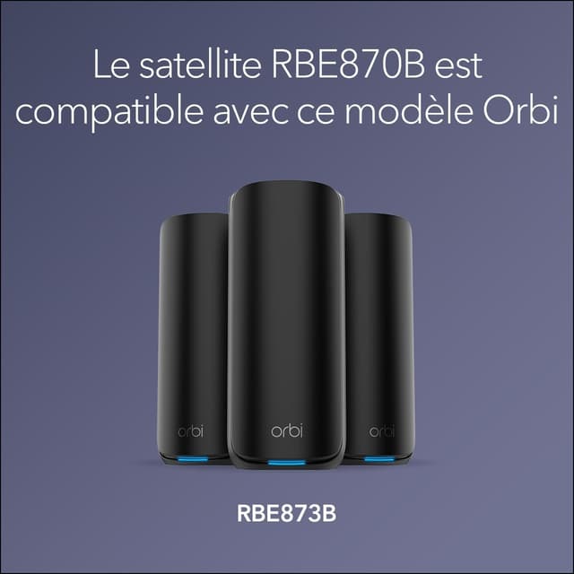 Thumbnail 3 de NETGEAR Orbi série 870 Satellite WiFi 7