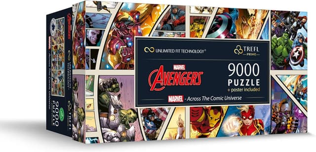 Detalle de Trefl Prime Marvel Across el Universo 9000