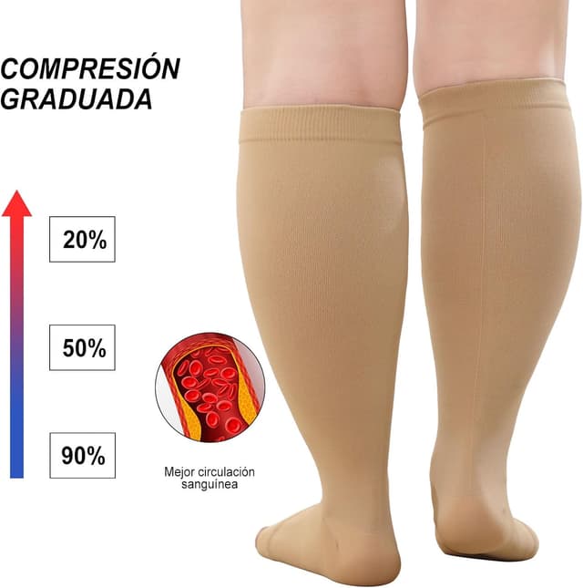 Thumbnail 2 de PUTUO Calcetines de Compresión 3XL