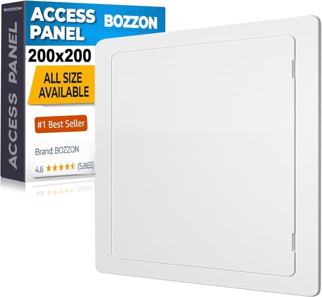 Detalle de Plastic access panel 200 x 200 mm