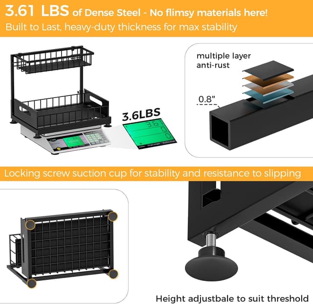 Thumbnail 5 de 2 Pack Under Sink Organizer ⚙