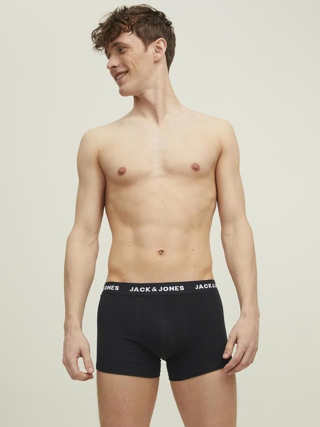 Detalle 2 de JACK & JONES Herren Trunks im 10er-Pack aus Bio-Baumwolle