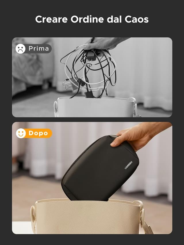 Thumbnail 6 de UGREEN Borsa Accessori Elettronici 27x17x8 cm