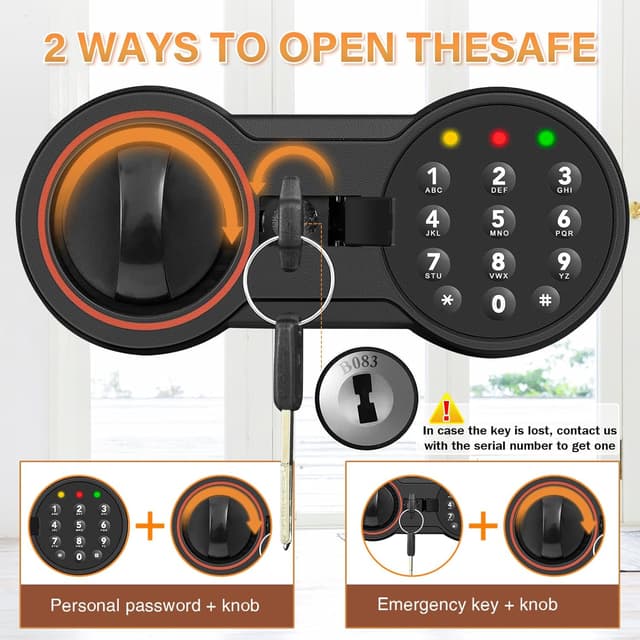 Thumbnail 5 de 52L Großer Safe Tresor