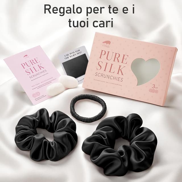 Thumbnail 6 de LitBear Scrunchies seta 22 momme 🎀