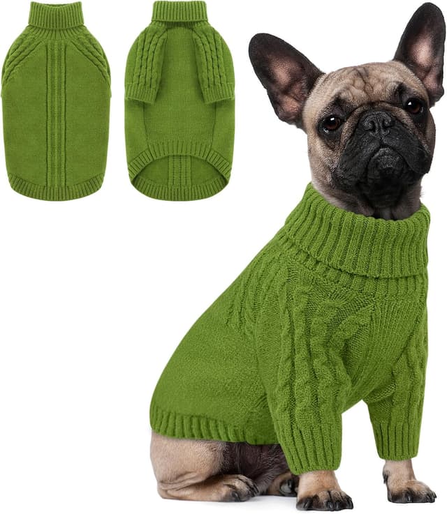 Detalle de Dog knitted jumper for large dogs, Long Sleeve