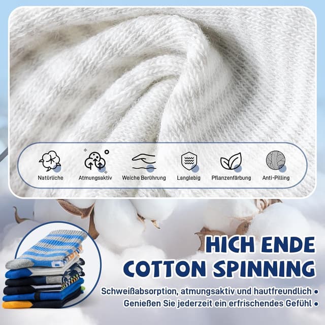 Thumbnail 3 de Cirorld Calzini Bambini 6 Paia cotone 2-14 anni