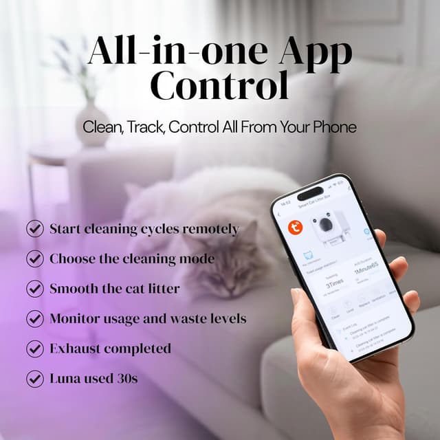 Thumbnail 6 de NIKOMART 75L Automatic Cat Litter Box