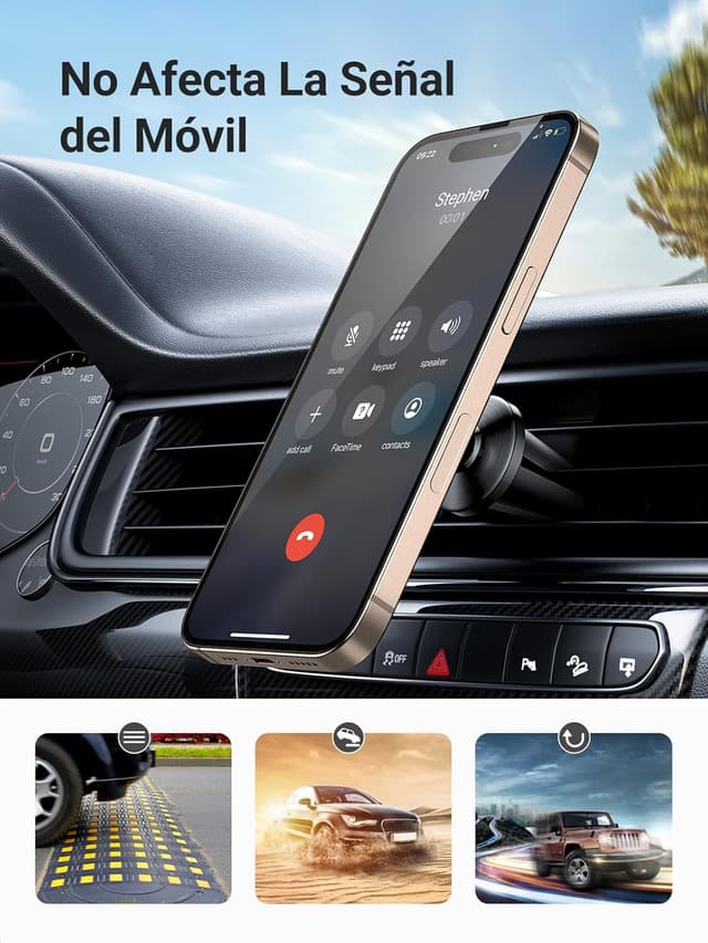Thumbnail 6 de UGREEN Soporte Móvil Coche Magnético 360°
