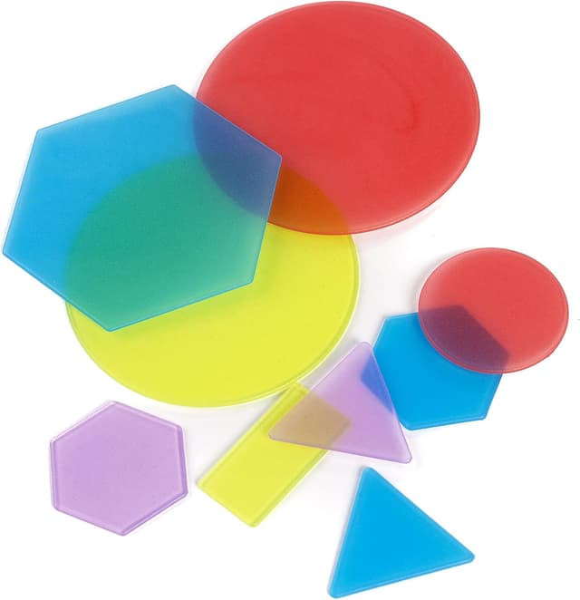 Thumbnail 2 de Miniland Translucent Geometry Shapes 40 Teile