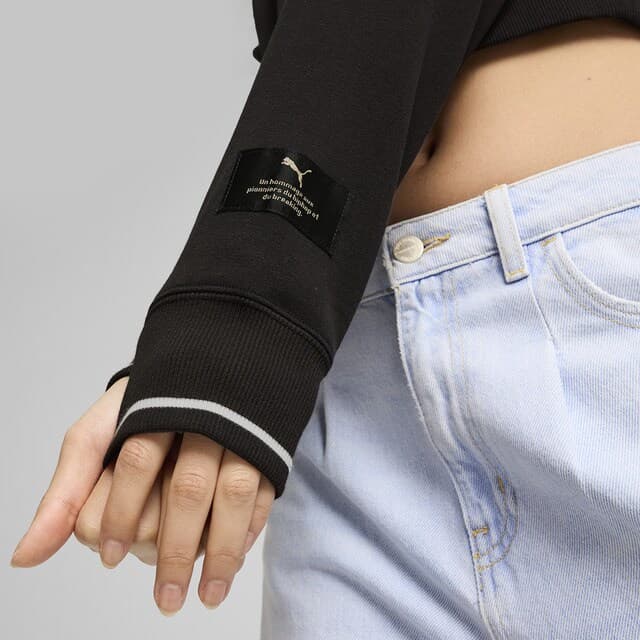 Thumbnail 3 de Puma Classics Play.Paris - Sudadera Relaxed para Mujer 🌟