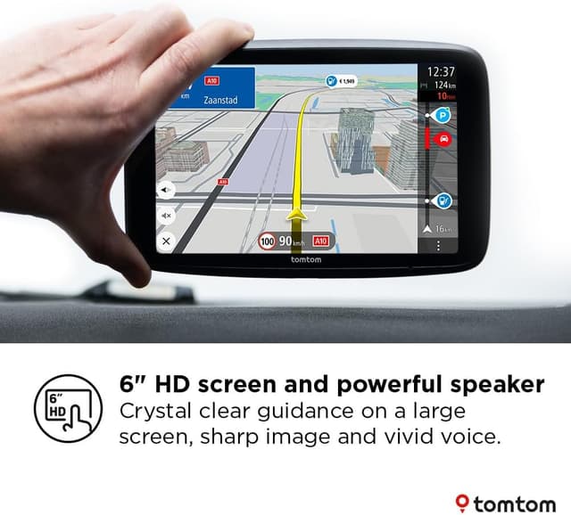 Detalle 2 de TomTom GO Superior 6-inch GPS with Wi‑Fi map updates, Traffic and Hazard Zone alerts (new software)