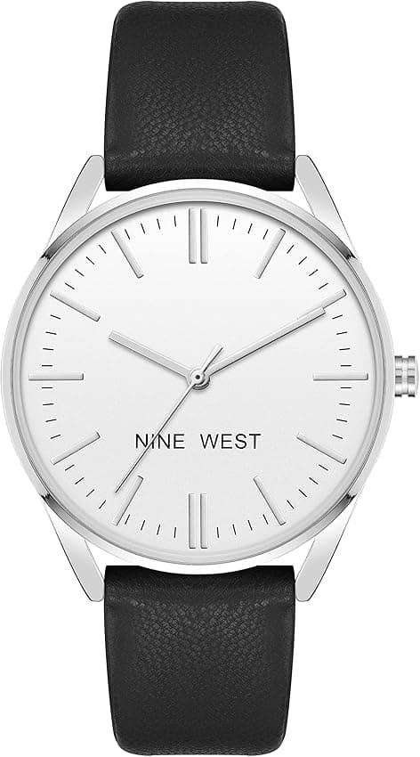 Imagen de Nine West NW/1995SVBK Reloj de Vestir Elegante 🕒 en OfertitasTOP
