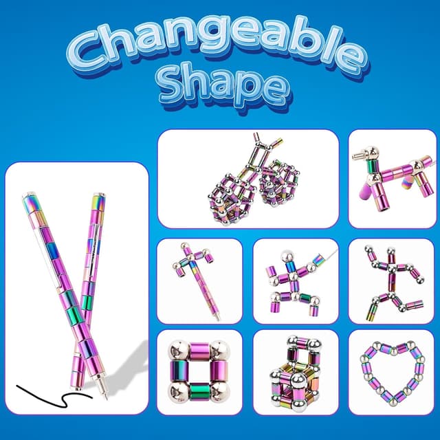 Detalle 2 de CNMTCCO Magnetic Fidget Pen for Teens 🖊