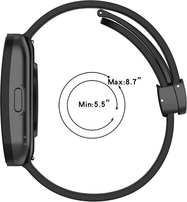 Detalle 2 de 22mm silicone watch strap for Galaxy Watch