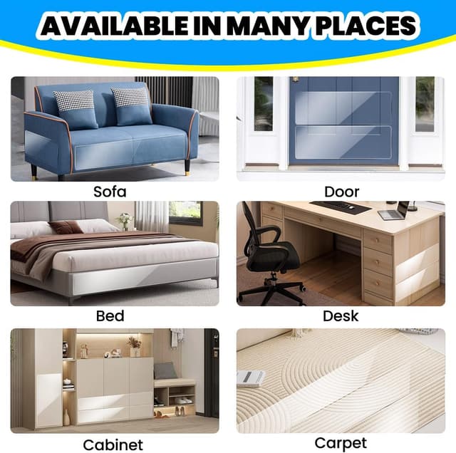 Thumbnail 3 de Petslucent Door Protector 20cm x 3m tape 🐾