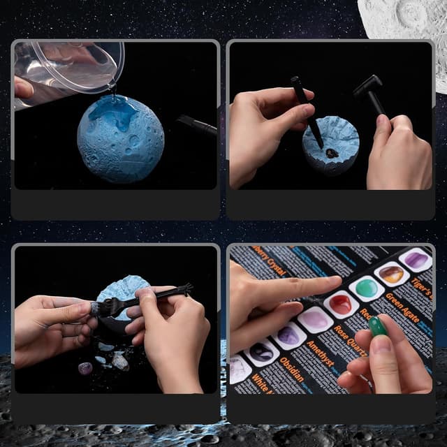 Thumbnail 3 de GobiDex Cristaux et Pierres 15 pièces