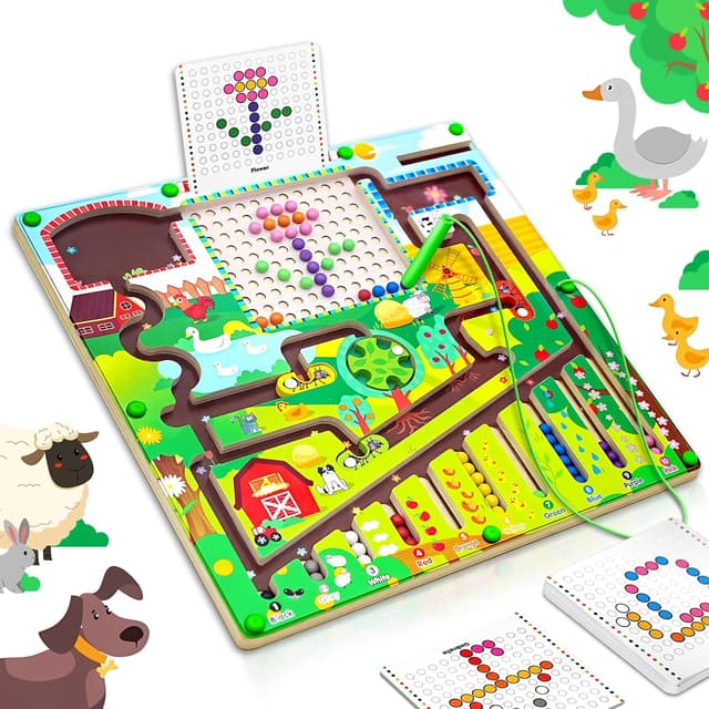 Detalle de Montessori Magnet-Labyrinth ab 3 Jahren