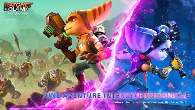Detalle de Ratchet & Clank : Rift Apart sur PS5 (édition standard, version physique CD) — 1 joueur, en français
