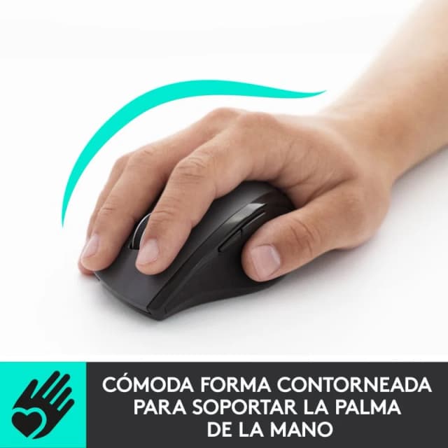 Thumbnail 3 de Logitech Marathon Mouse M705 — ratón inalámbrico 1000 DPI Gris