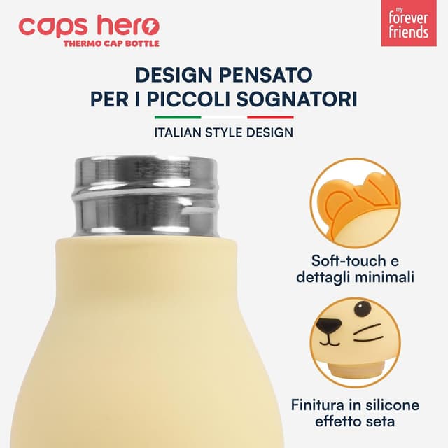 Thumbnail 2 de CapsHero Leone Lion Lio Borraccia Termica 520ml