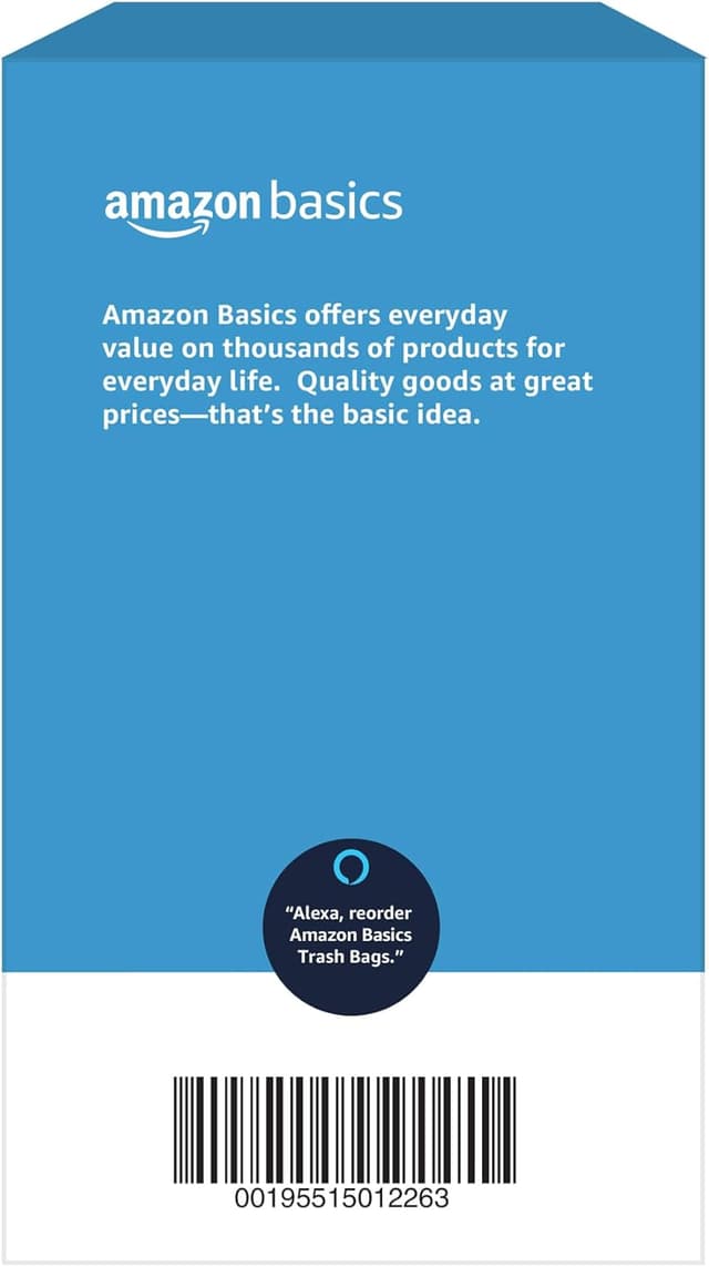 Thumbnail 4 de Amazon Basics 30-Gallon Drawstring Trash Bags