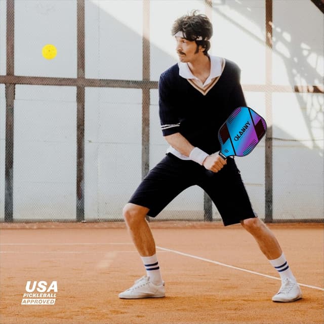 Thumbnail 4 de OLANNY Graphite Pickleball Paddles Set — 2-Pack