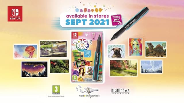 Detalle 2 de Nighthawk Colors Live (inkl. SonarPen) – gemeinsames Zeichnen auf einer anpassbaren Leinwand