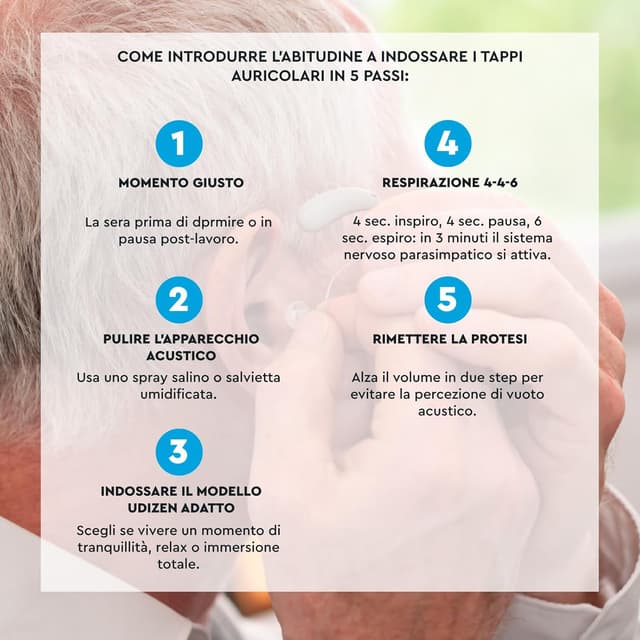 Thumbnail 2 de UdiZen Air Tappi auricolari 23 dB