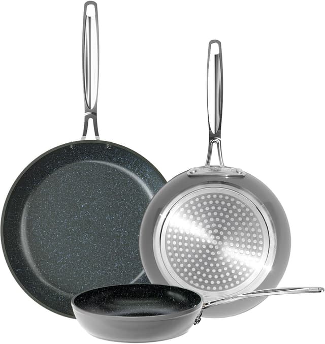Detalle de Nuwave 3-Piece Ceramic Nonstick Fry Pan Set 8”