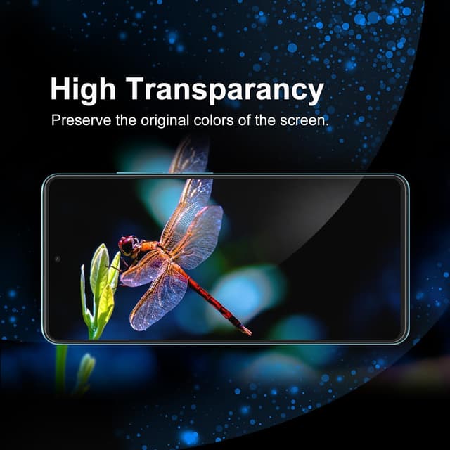 Detalle de Tentoki Hartglas Displayschutzfolie (2 Stück) für Xiaomi Redmi Note 13 / 13 Pro 4G/5G, 9H – Schwarz