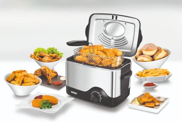Detalle 2 de Unold Fritteuse Kompakt mit 1,5 l Öl
