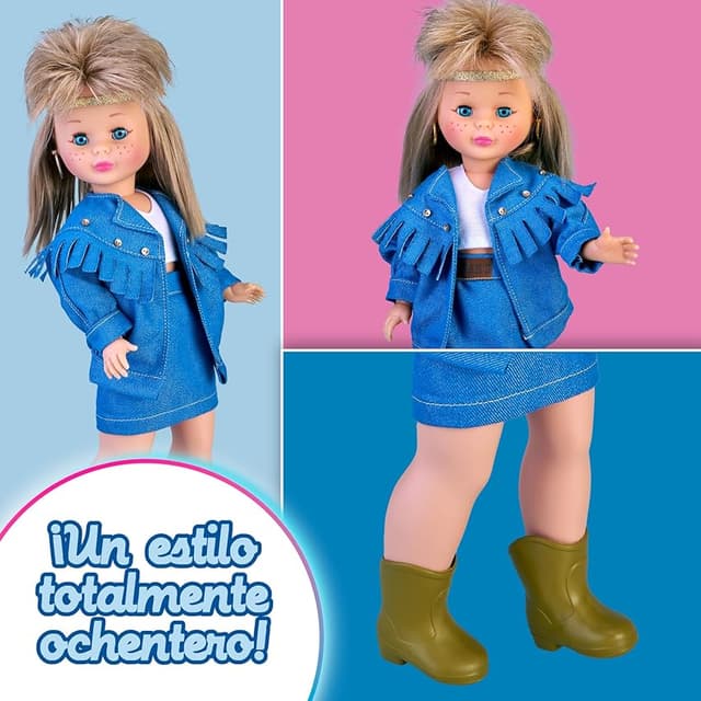 Thumbnail 2 de Famosa Nancy Colección Jean's Muñeca Rubia 1989 🎎
