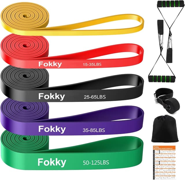 Thumbnail 6 de Fokky Resistance Bands Pull Up Bands Set 3 Levels