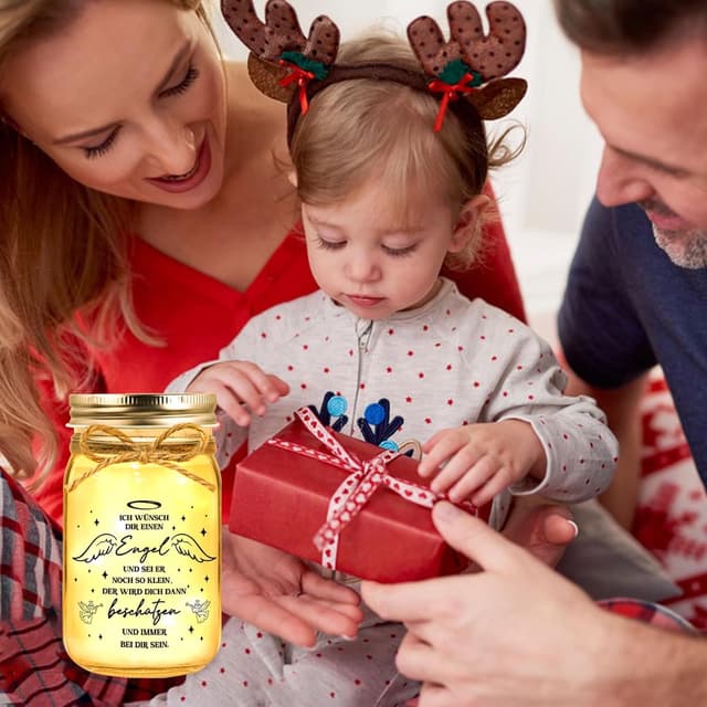 Thumbnail 4 de Hiipeefeel Engel LED Flaschenlicht 13x7 cm