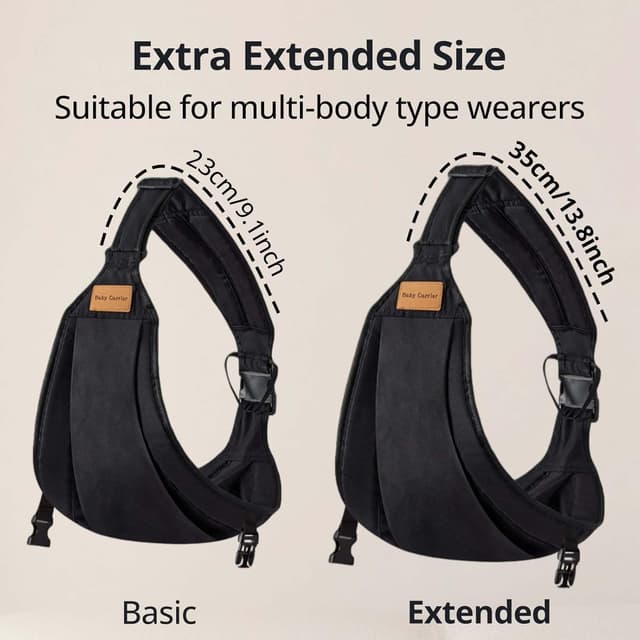 Thumbnail 1 de Plus Size Baby Sling Carrier