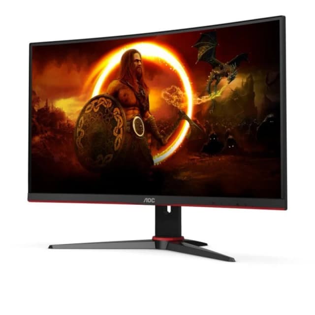 Detalle de AOC C27G2E/BK 27" Curvo FullHD 165 Hz VA 1 ms
