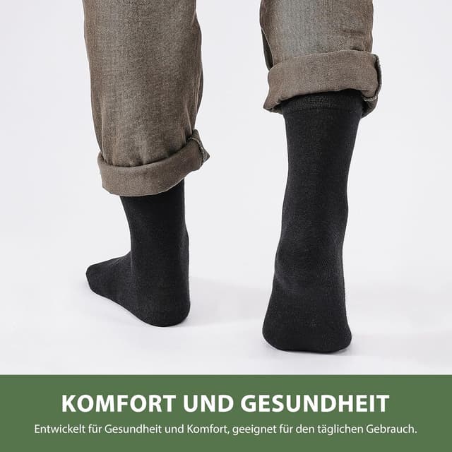 Detalle de Niorasen Bambus-Diabetikersocken 6 Paar