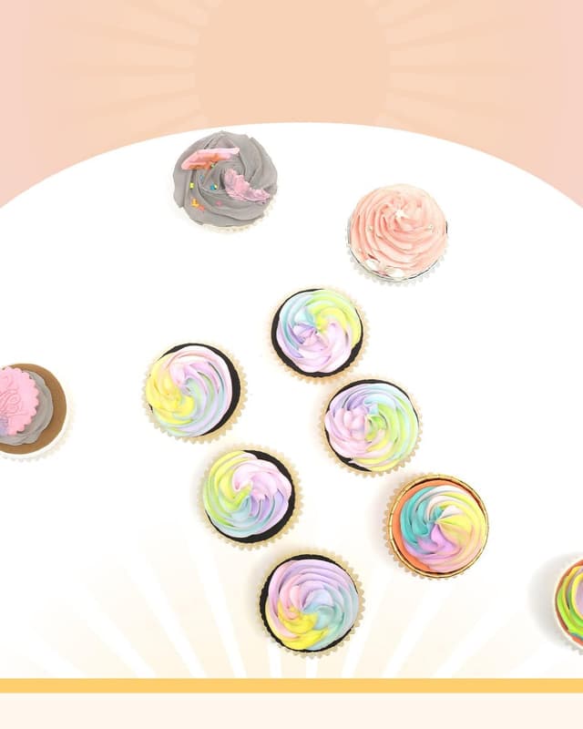 Thumbnail 4 de Gcardist Groß Weißes Muffinförmchen 200 Stück