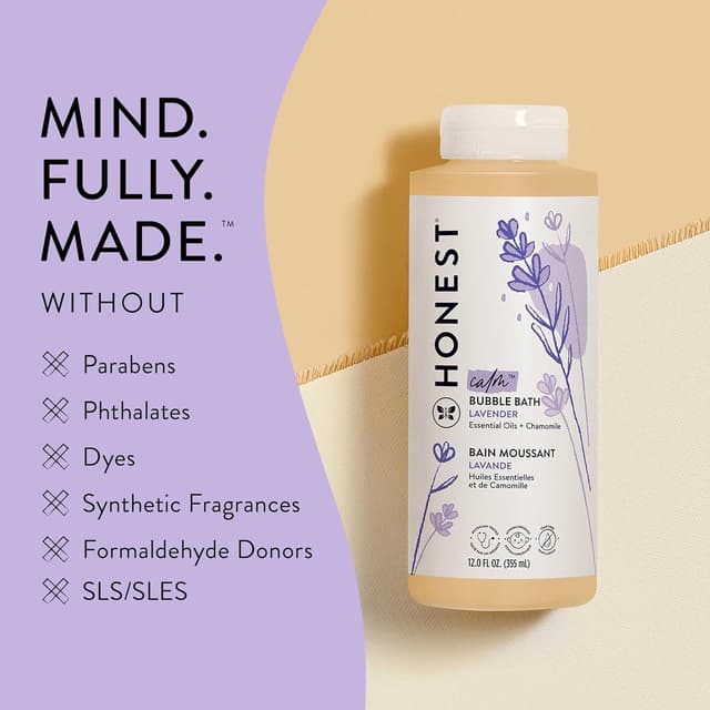 Thumbnail 4 de The Honest Company Foaming Bubble Bath 12 fl oz