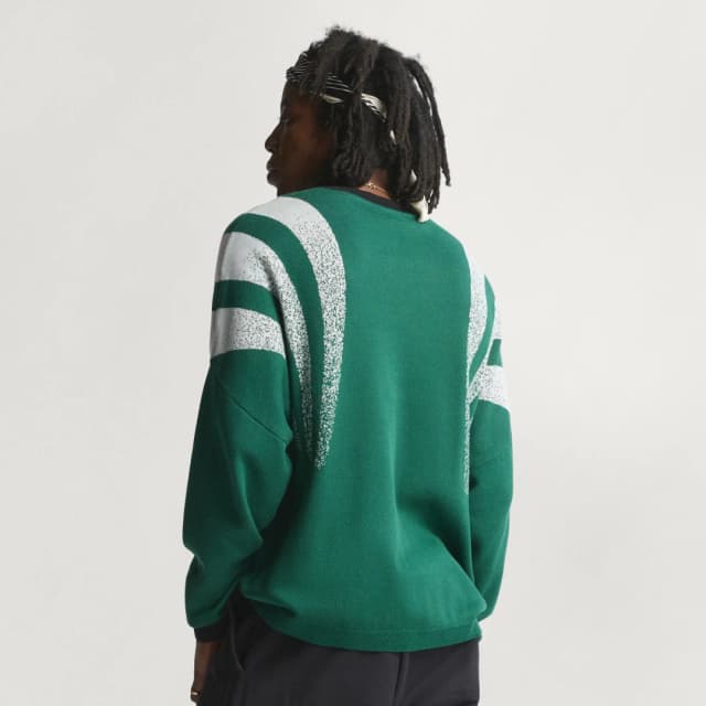 Detalle 2 de adidas CAMISETA HOLGADA DE PUNTO SANTIAGO Fully Fashion en verde