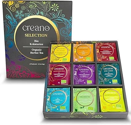 Imagen de Creano Set de Té de Hierbas Orgánicas 🌿 - 9 Variedades en OfertitasTOP
